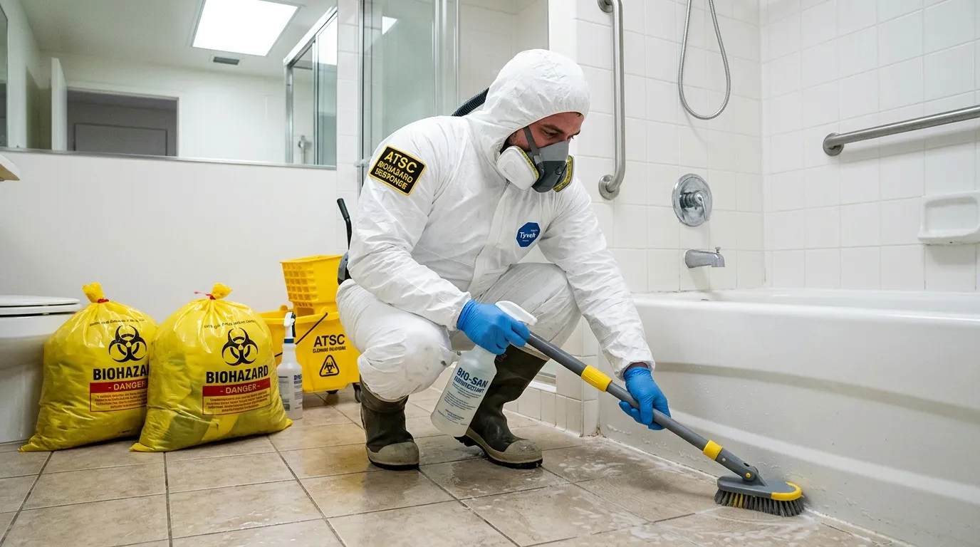 Decontamination equipment deployed for Blood Cleanup in Spanish Fort
